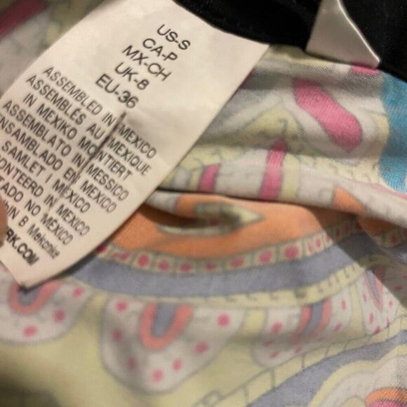 TRINA TURK MINI DRESS NEPAL TUNIC SIZE S AESTHETIC VERSATILE SUMMER COVER UP - Picture 8 of 16